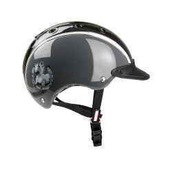 Casque Casco Nori Zwart / grijs / hoefijzer