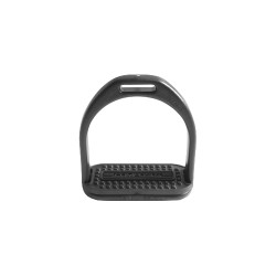 Geprofileerde stijgbeugels Compositi Zwart