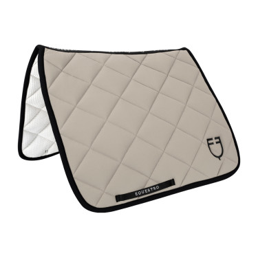 Tapis de dressage en tissu technique édition Black Line Equestro Beige