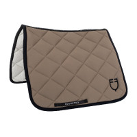 Technische stof dressuurdeken Black Line Equestro editie Walnoot Bruin Technische stof dressuurdeken Black Line Equestro editie Walnoot Bruin