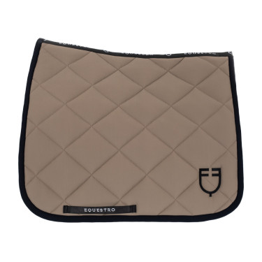 Technische stof dressuurdeken Black Line Equestro editie Walnoot Bruin