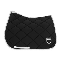 Technische stoffen dressuurdeken met GP Equestro-logo Zwart / wit