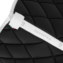 Technische stoffen dressuurdeken met GP Equestro-logo Zwart / wit