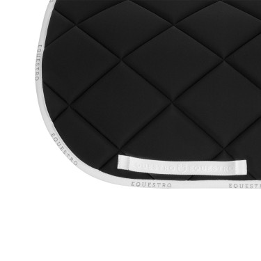 Technische stoffen dressuurdeken met GP Equestro-logo Zwart / wit