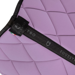 Technische stoffen dressuurdeken met GP Equestro-logo Lila / zwart Violet Technische stoffen dressuurdeken met GP Equestro-logo Lila / zwart Violet