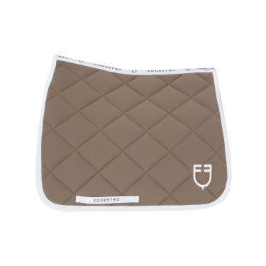 Technische stof dressuurdek met geborduurd logo White Line Equestro Technische stof dressuurdek met geborduurd logo White Line Equestro