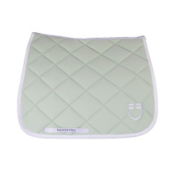 Technische stof dressuurdek met geborduurd logo White Line Equestro Lichtgroen Technische stof dressuurdek met geborduurd logo White Line Equestro Lichtgroen