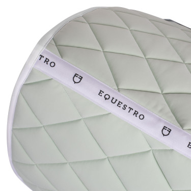 Technische stof dressuurdek met geborduurd logo White Line Equestro Lichtgroen Technische stof dressuurdek met geborduurd logo White Line Equestro Lichtgroen