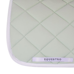 Technische stof dressuurdek met geborduurd logo White Line Equestro Lichtgroen Technische stof dressuurdek met geborduurd logo White Line Equestro Lichtgroen