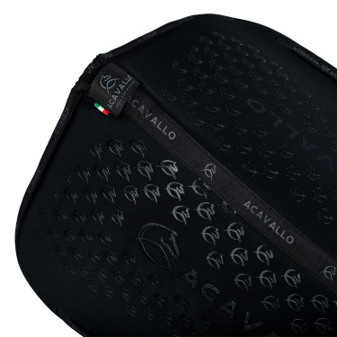Lycra dressuurpad met gelgrip en bamboevezel aan de onderzijde Acavallo Lycra dressuurpad met gelgrip en bamboevezel aan de onderzijde Acavallo