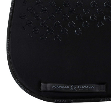Lycra dressuurpad met gelgrip en bamboevezel aan de onderzijde Acavallo Lycra dressuurpad met gelgrip en bamboevezel aan de onderzijde Acavallo