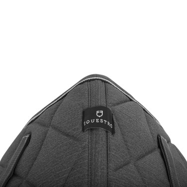 Dressuurzadeldek Diamond Equestro Grijs
