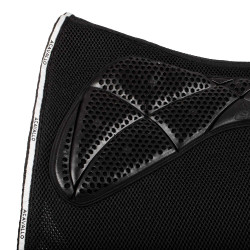 Vierkante dressuurpad van traagschuim met gelgrip en 3D-spacer Acavallo Vierkante dressuurpad van traagschuim met gelgrip en 3D-spacer Acavallo