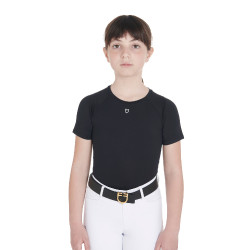 Technisch trainings-T-shirt kind Equestro