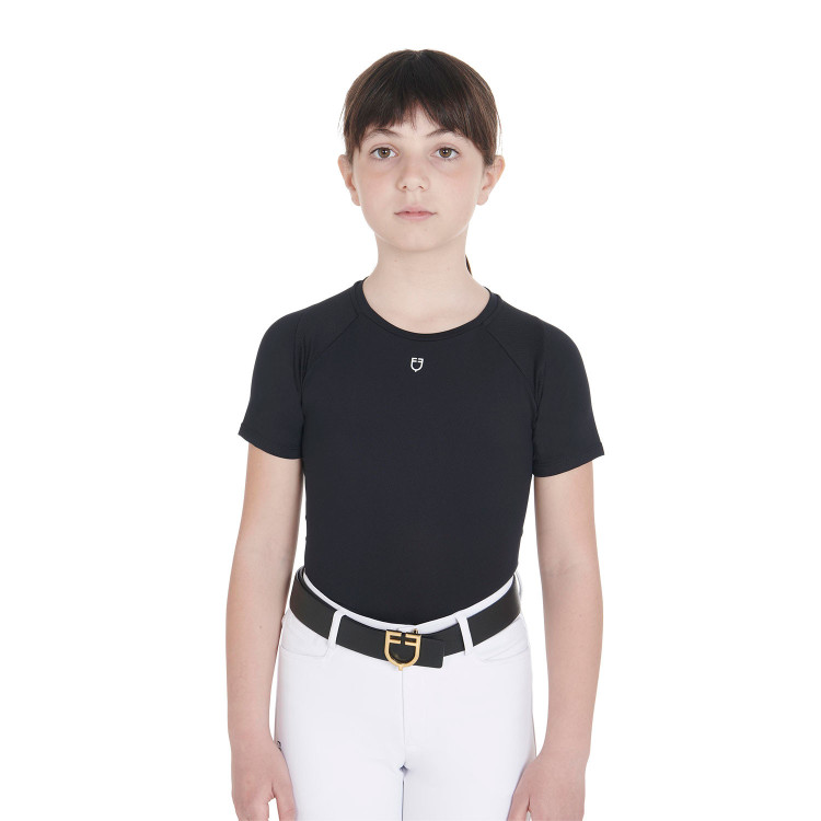 Technisch trainings-T-shirt kind Equestro