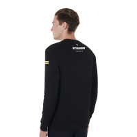 Sweat ronde hals man collectie Scuderia Equestro Zwart Sweat ronde hals man collectie Scuderia Equestro Zwart