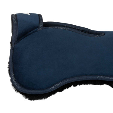 Schokdemper suède volledig schapenvacht Acavallo Blauw / zwart Schokdemper suède volledig schapenvacht Acavallo Blauw / zwart