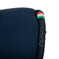 Schokdemper suède volledig schapenvacht Acavallo Blauw / zwart Schokdemper suède volledig schapenvacht Acavallo Blauw / zwart