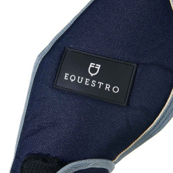 Transportbeschermingsset met staartbeschermer Equestro Marine Marineblauw