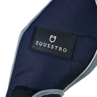 Transportbeschermingsset met staartbeschermer Equestro Marine Marineblauw