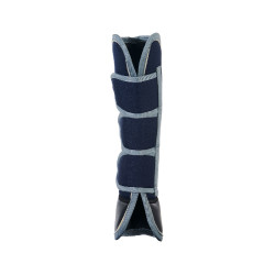 Transportbeschermingsset met staartbeschermer Equestro Marine Marineblauw