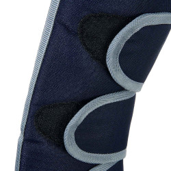 Transportbeschermingsset met staartbeschermer Equestro Marine Marineblauw