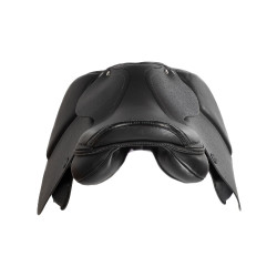 Venetiaanse hindernis met panelen van wol Acavallo Zwart