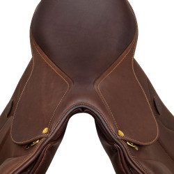 Modigliani hindernis met Acavallo wolpanelen Donkerbruin