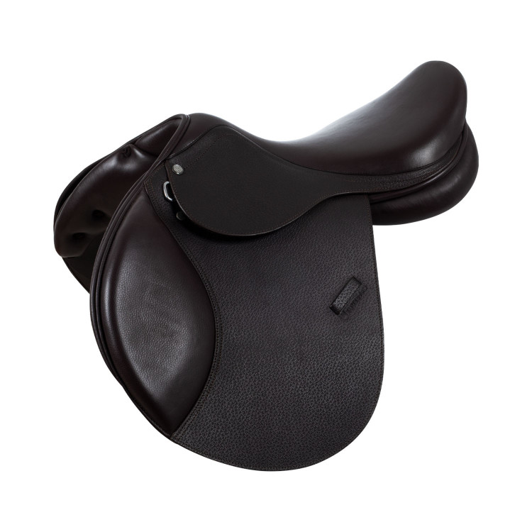 Frans leren springzadel Supreme Evolution Equestro