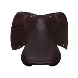 Springzadel Roma met houten boom en dubbel leer van Acavallo Donkerbruin Springzadel Roma met houten boom en dubbel leer van Acavallo Donkerbruin