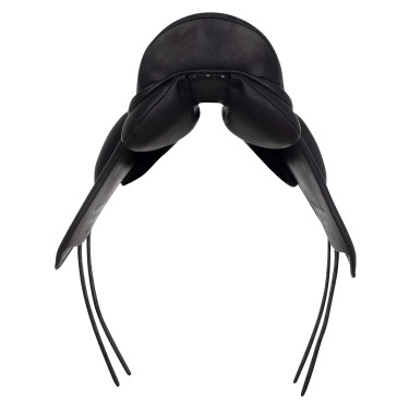 Dressuurzadel Raffaello met wolpanelen Acavallo Zwart