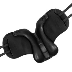 Dressuurzadel Raffaello met wolpanelen Acavallo Zwart