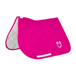 Zadeldoek CSO Equestro Fuchsia / wit Roze Zadeldoek CSO Equestro Fuchsia / wit Roze