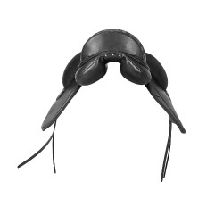 Dressuurzadel Leonardo met wolpanelen Acavallo Zwart