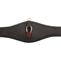 Leren hindernisriem gemodelleerd Equestro Zwart Leren hindernisriem gemodelleerd Equestro Zwart