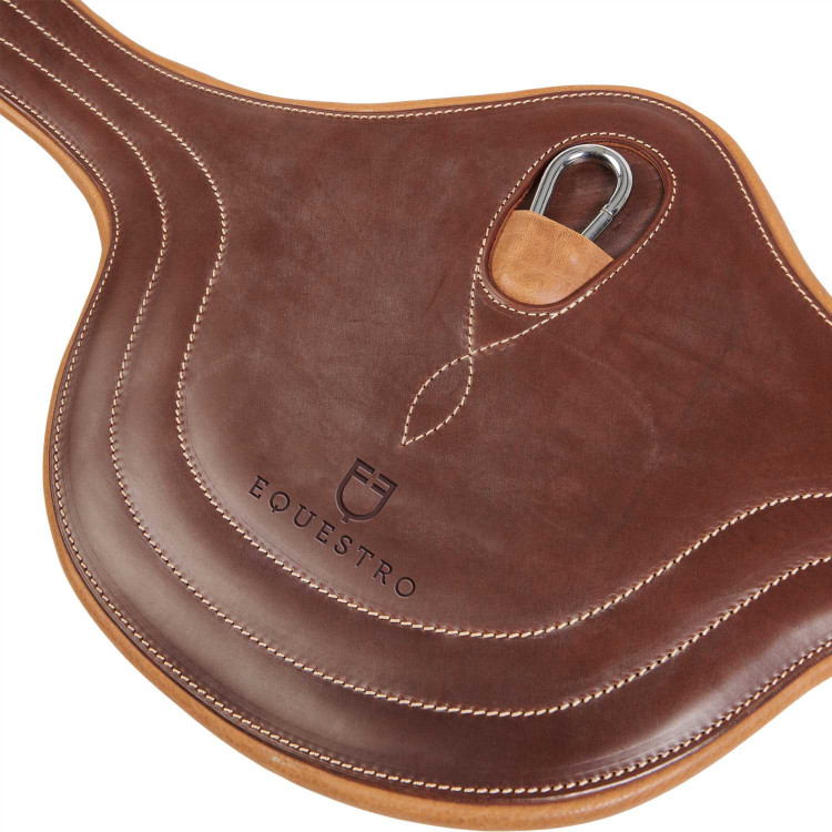 Singel met buikflap springen in leer Desiree Equestro Singel met buikflap springen in leer Desiree Equestro