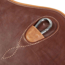 Singel met buikflap springen in leer Desiree Equestro Singel met buikflap springen in leer Desiree Equestro