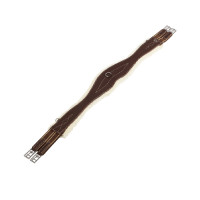 Lederen hindernis-singel met synthetische schapenvacht Alizee Equestro Zwart Lederen hindernis-singel met synthetische schapenvacht Alizee Equestro Zwart