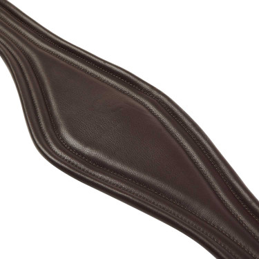 Leren hindernisriem met elastische banden Amelie Equestro Donkerbruin Leren hindernisriem met elastische banden Amelie Equestro Donkerbruin