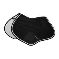 Zadeldekje springen in gemodelleerd katoen Equestro Zwart