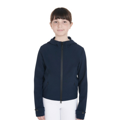 Veste softshell technique enfant Equestro Marine