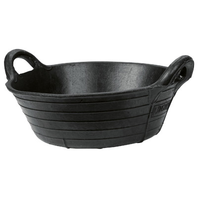 Mangeoire en caoutchouc Kerbl noire
