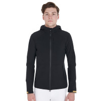 Technische softshell-jas heren Equestro Zwart Technische softshell-jas heren Equestro Zwart