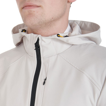 Technische softshell-jas heren Equestro Grège Beige