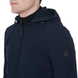 Aangepaste softshell-jas voor heren met fleecevoering Livigno Equestro Marine Marineblauw Aangepaste softshell-jas voor heren met fleecevoering Livigno Equestro Marine Marineblauw