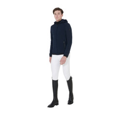 Aangepaste softshell-jas voor heren met fleecevoering Livigno Equestro Marine Marineblauw Aangepaste softshell-jas voor heren met fleecevoering Livigno Equestro Marine Marineblauw