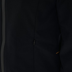 Aangesloten softshell-jas met winddichte rits voor dames Equestro Zwart