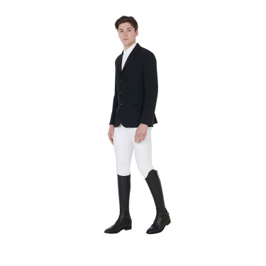 Wedstrijdjas heren 3 knopen Elegance Equestro Wedstrijdjas heren 3 knopen Elegance Equestro