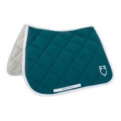 Zadeldekje springen van technische stof White Line Edition Equestro