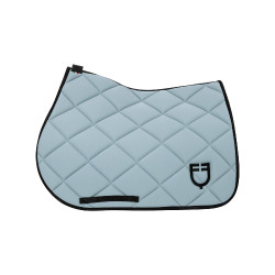 Zadeldekje springen in ademende technische stof limited edition GP Equestro Hemelsblauw / zwart